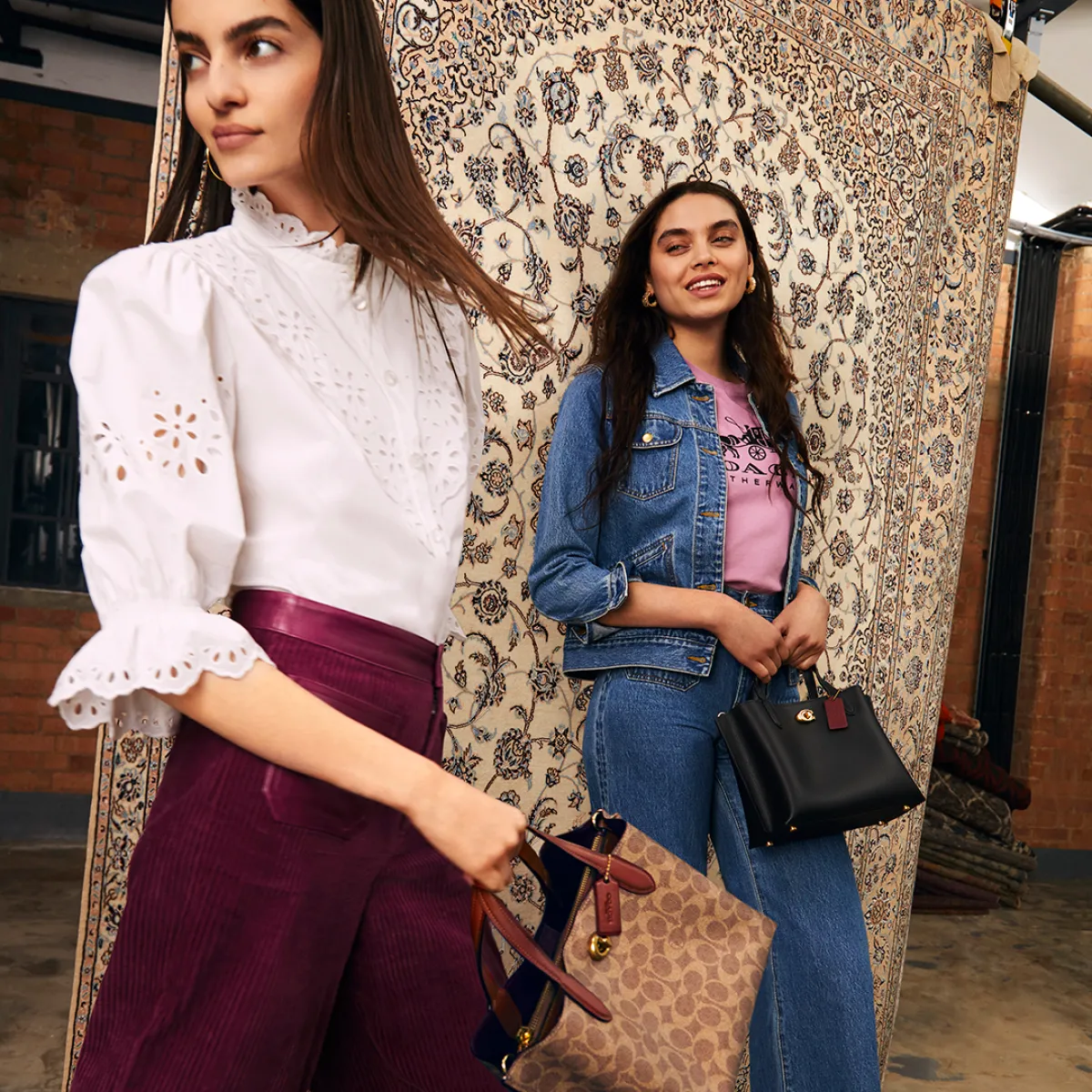 سحر وآنا كيرجوسكينا  لحملة احتفال بشهر رمضان 