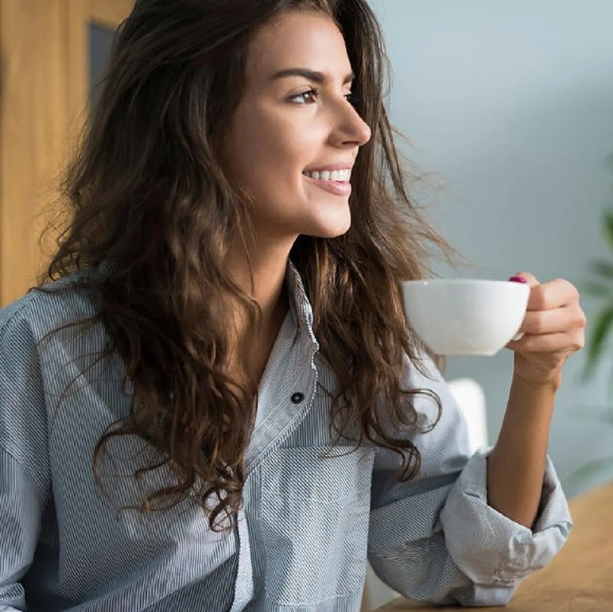 تشرب القهوةـ صورة لحامل