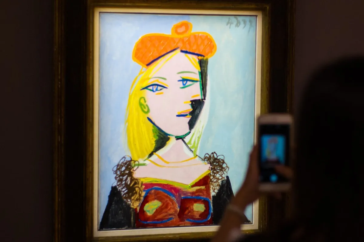 أحد أعمال بابلو بيكاسو 