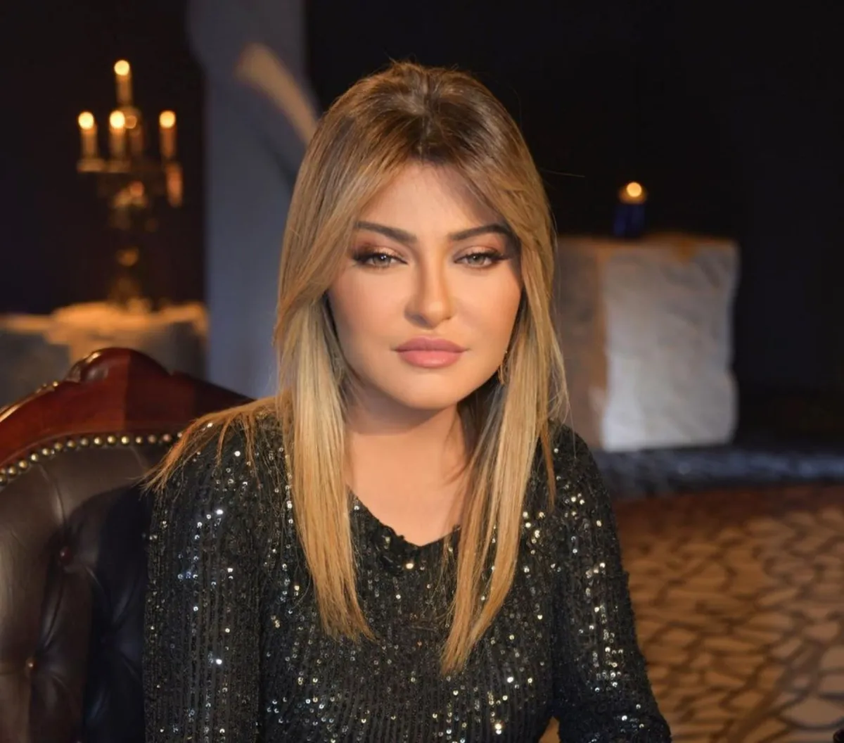 علا غانم من برنامج العرافة - الصورة من صفحة بسمة وهبة على الفيس بوك