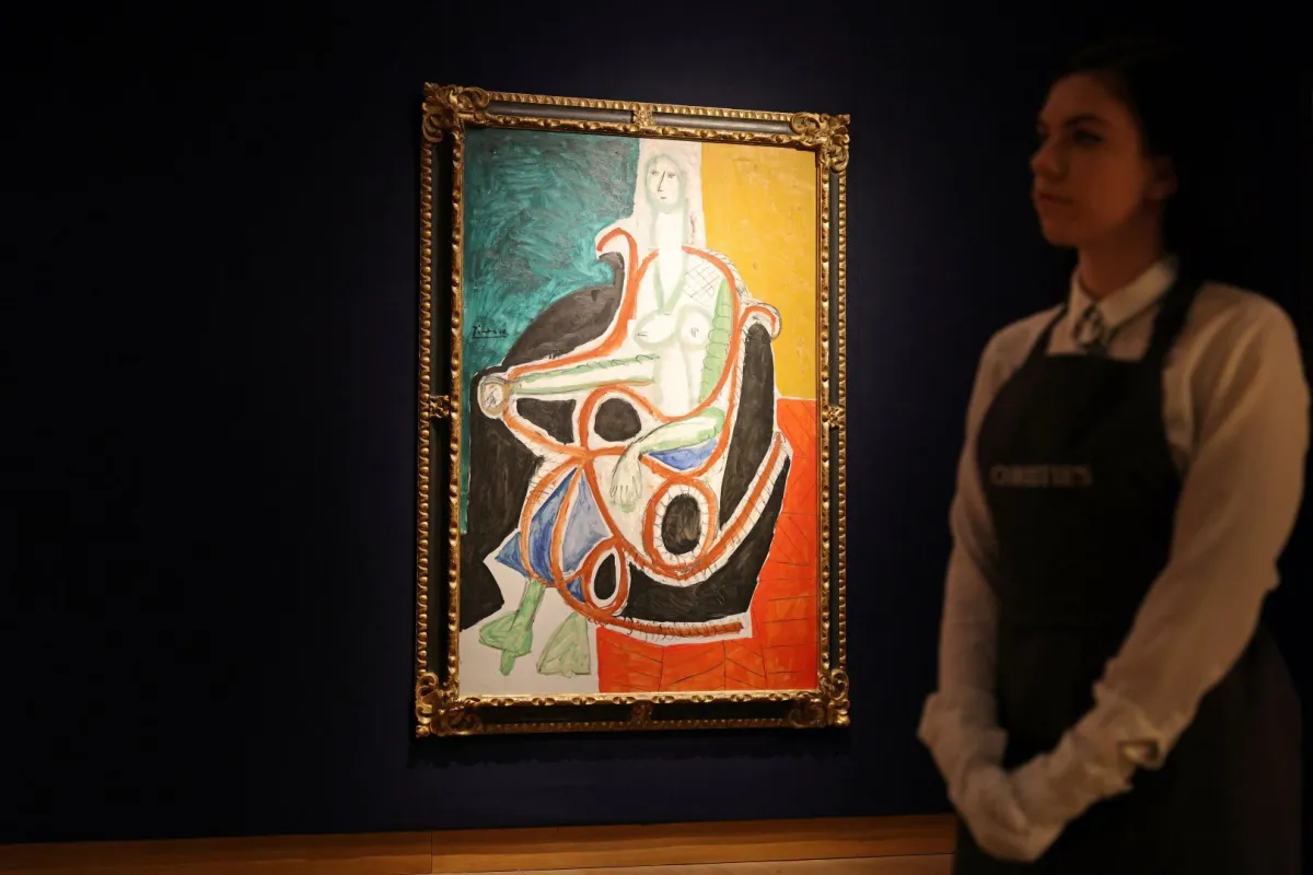 أحد لوحات بيكاسو