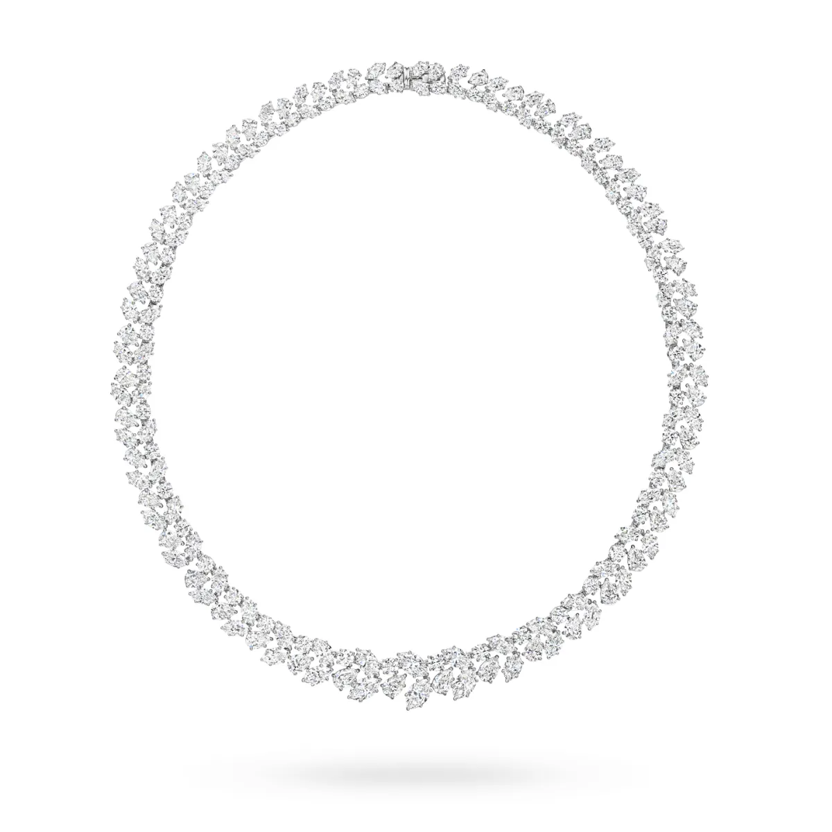 قلادة Winston Cluster Diamond  من توقيع Harry Winston