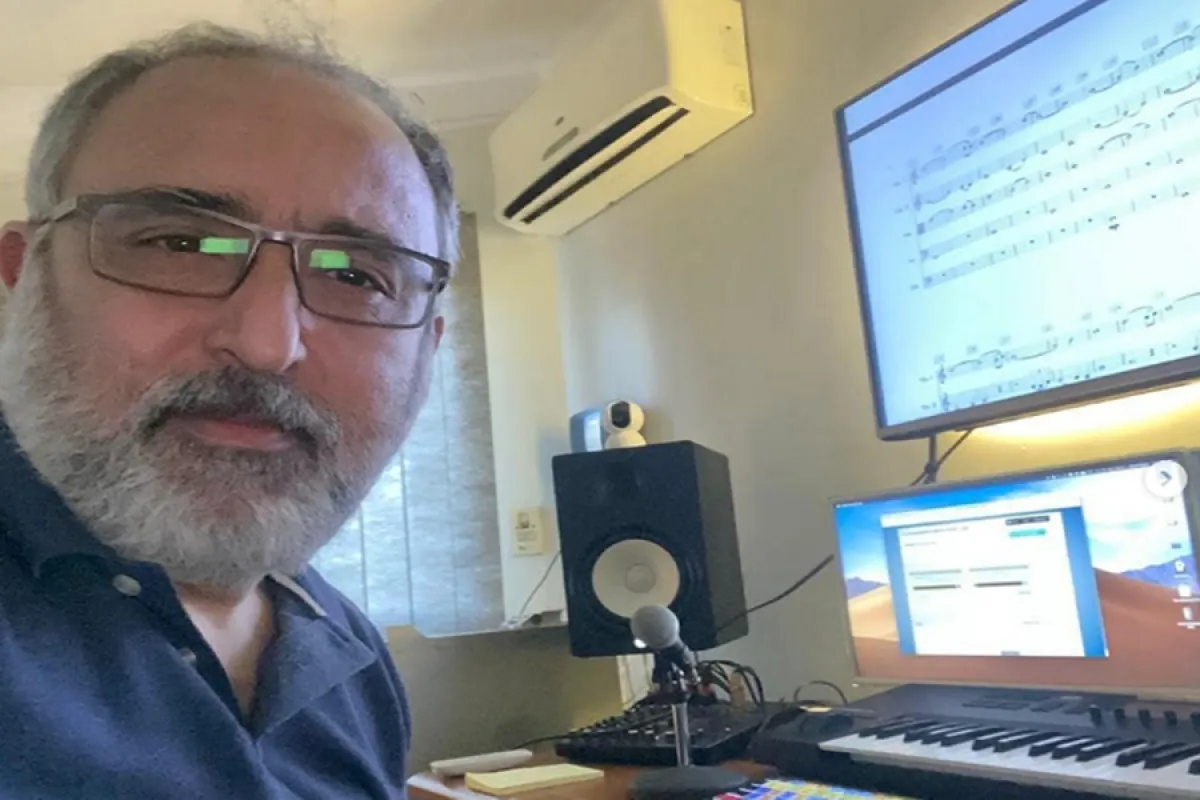 الموسيقار تامر كروان - الصورة من حسابه الخاص على إنستغرام