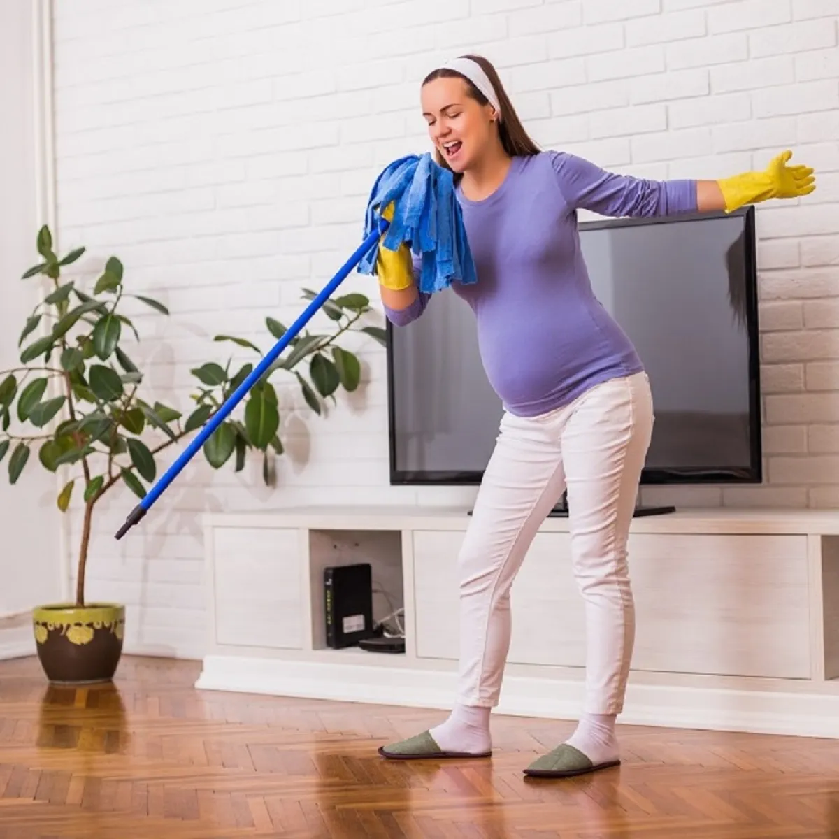 صورة  لحامل فرحانة