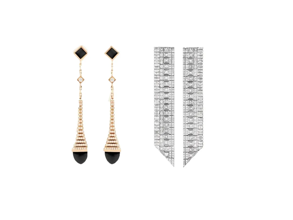 تألقي بأقراط  ذهب طويلة لرمضان 2023