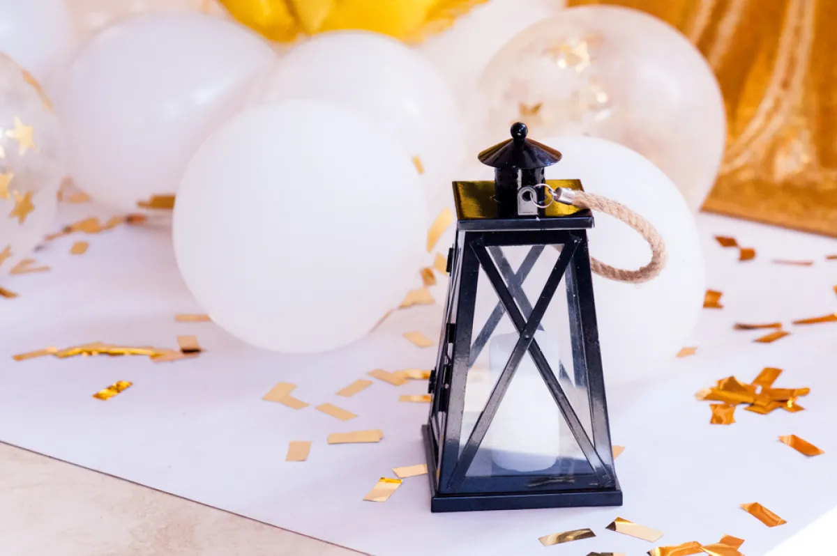 مدخل المنزل في العيد