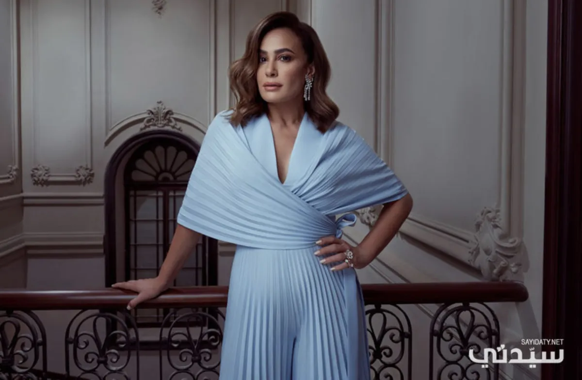 هند صبري-الصورة من جلسة غلاف خاصة بـ"سيدتي"