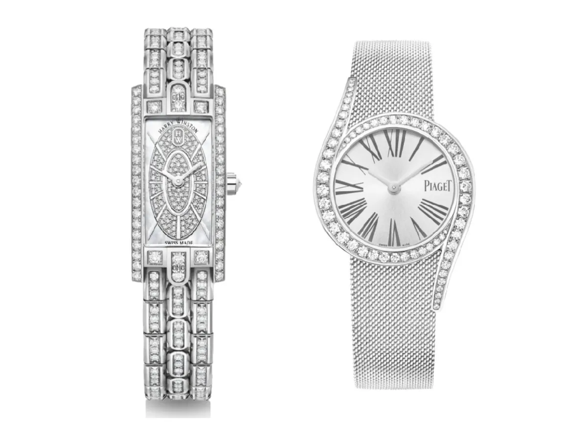 موديلات ساعات يد ذهب أبيض 2023