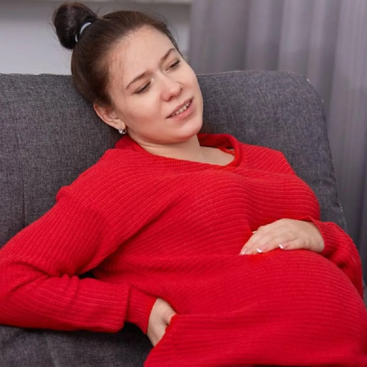 صورة لحامل تشعر بالتعب