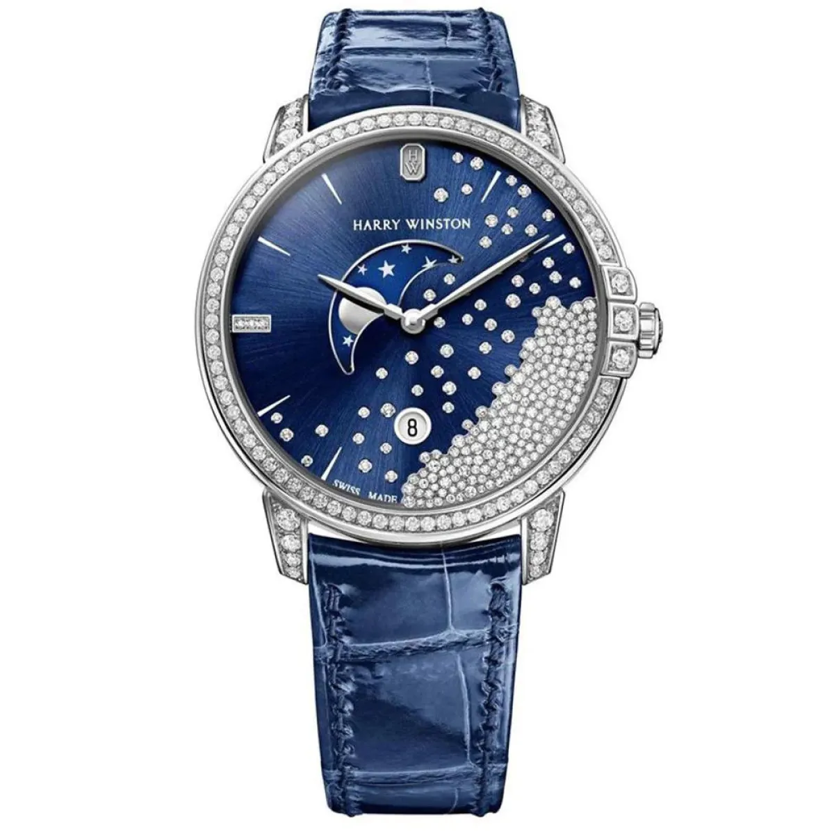 ساعة Midnight Diamond Drops من Harry Winston