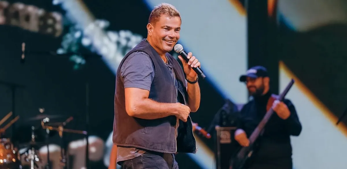 عمرو دياب -الصورة من حسابه  على الانستغرام