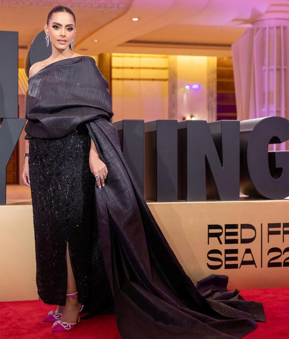 أضوى فهد -الصورة من  حسابها  على الانستغرام