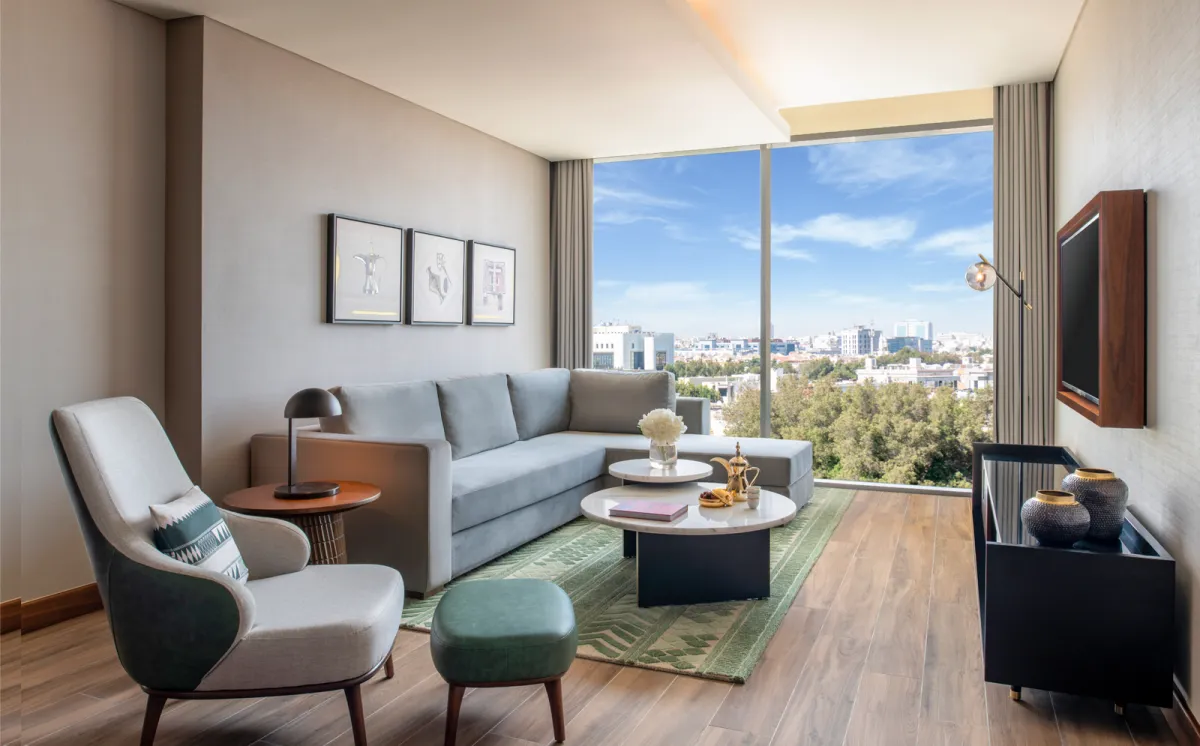 إطلالات جذابة من غرف سويس اوتيل ليفنج جدة