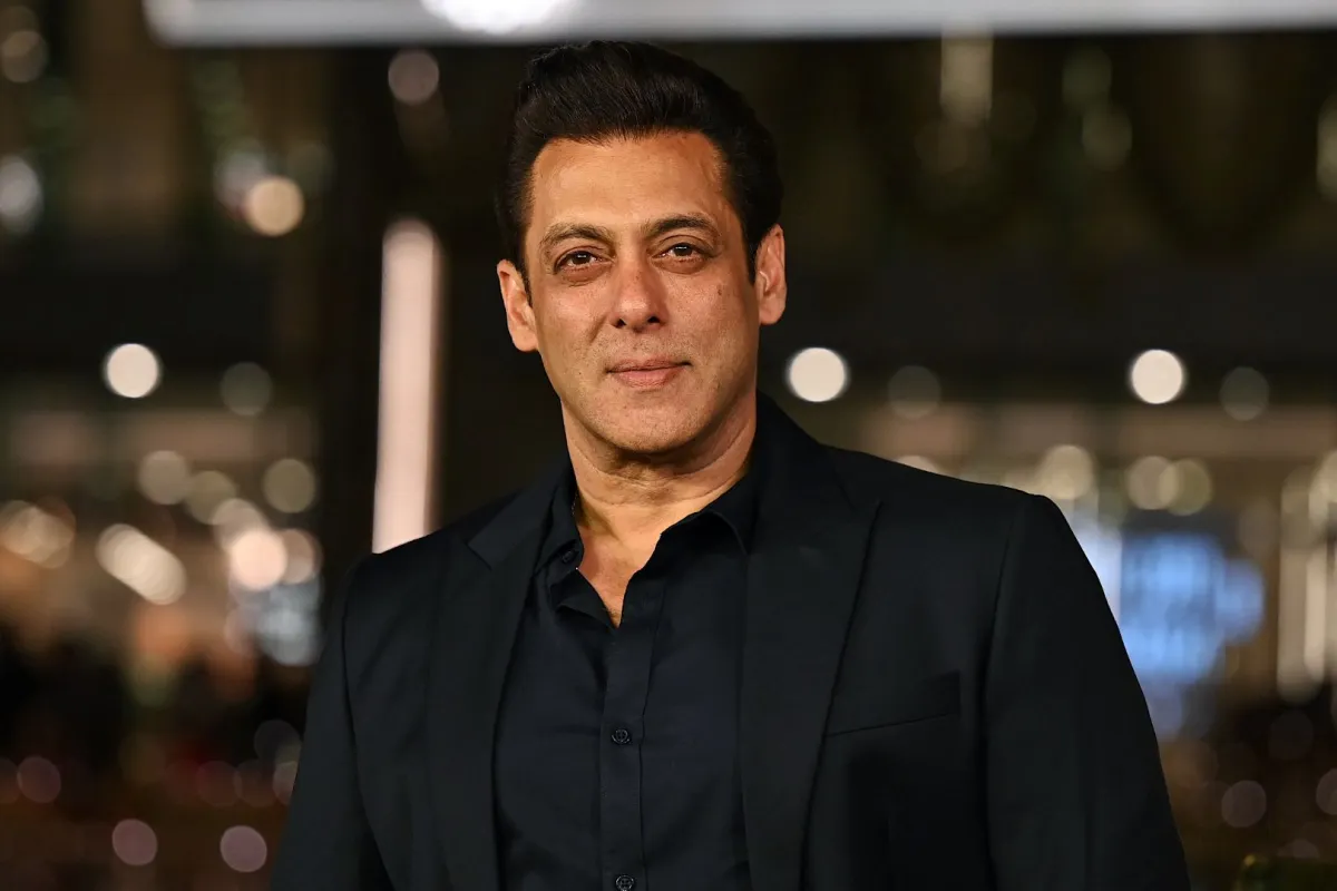 Salman Khan at the Jio World Centre (JWC) in Mumbai on March 31, 2023. SUJIT JAISWAL / AFP