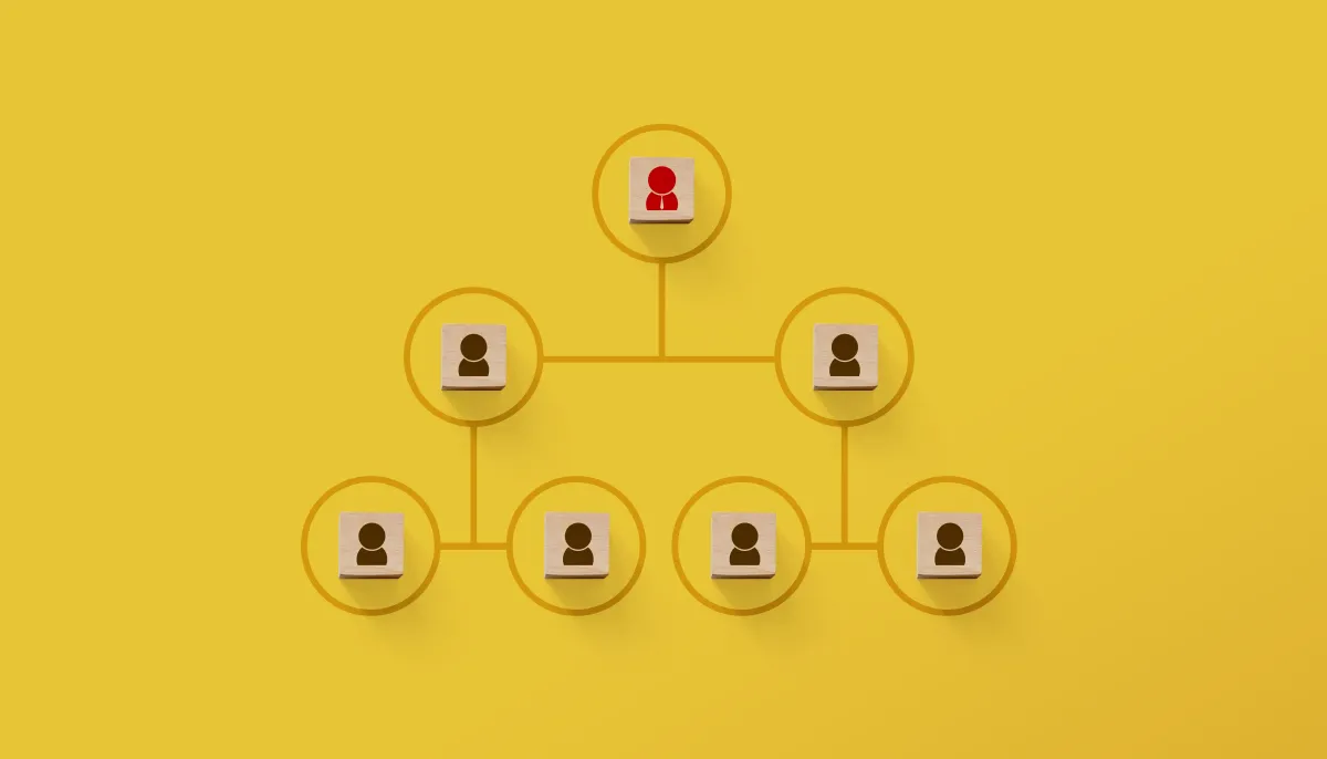 التسلسل الهرمي في الشركة