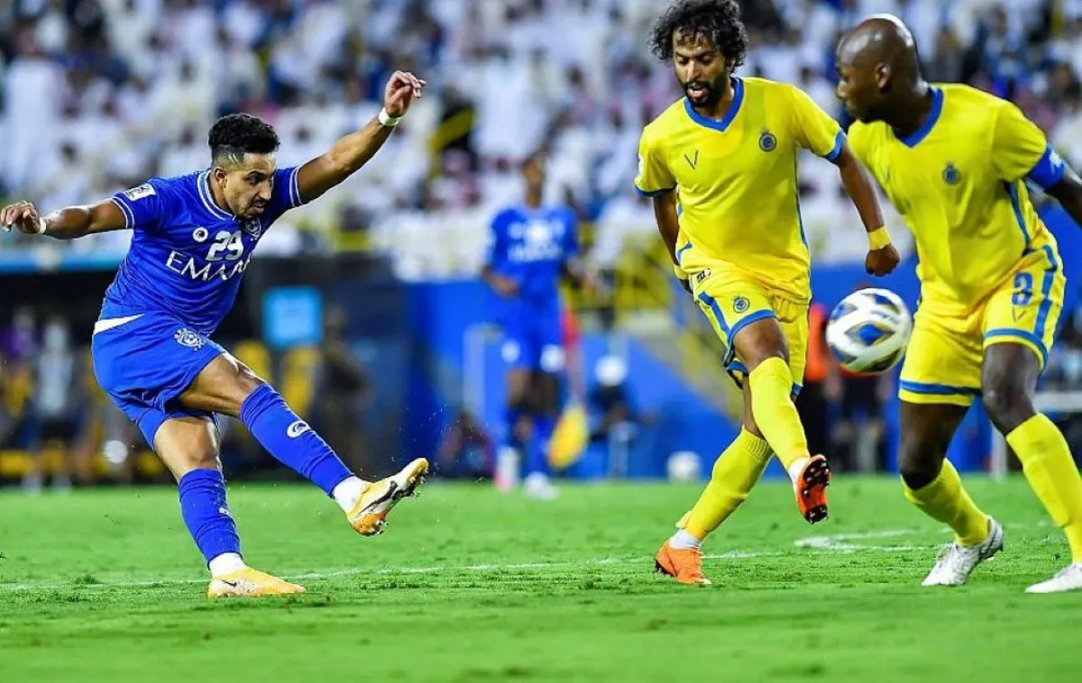الهلال يفوز على النصر في الجولة الـ25 من دوري روشن السعودي