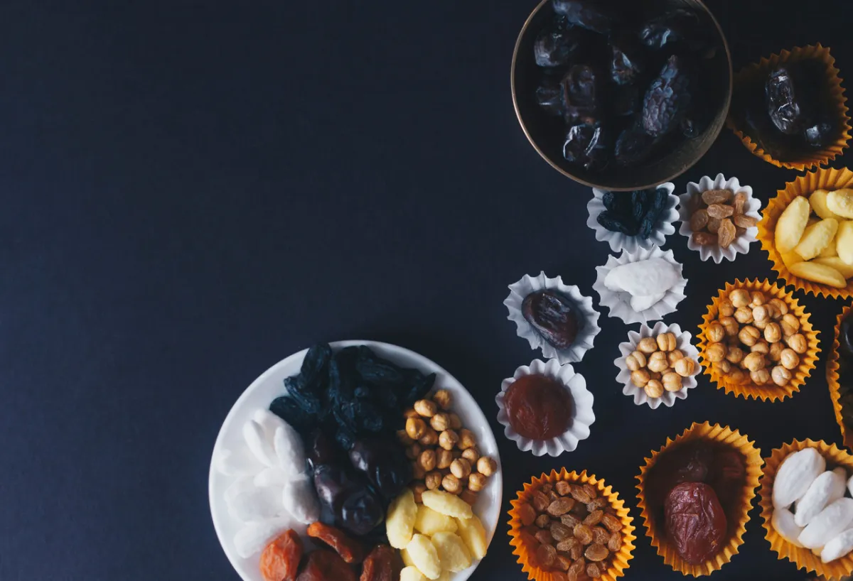 صورة لمائدة ضيافة صباح العيد