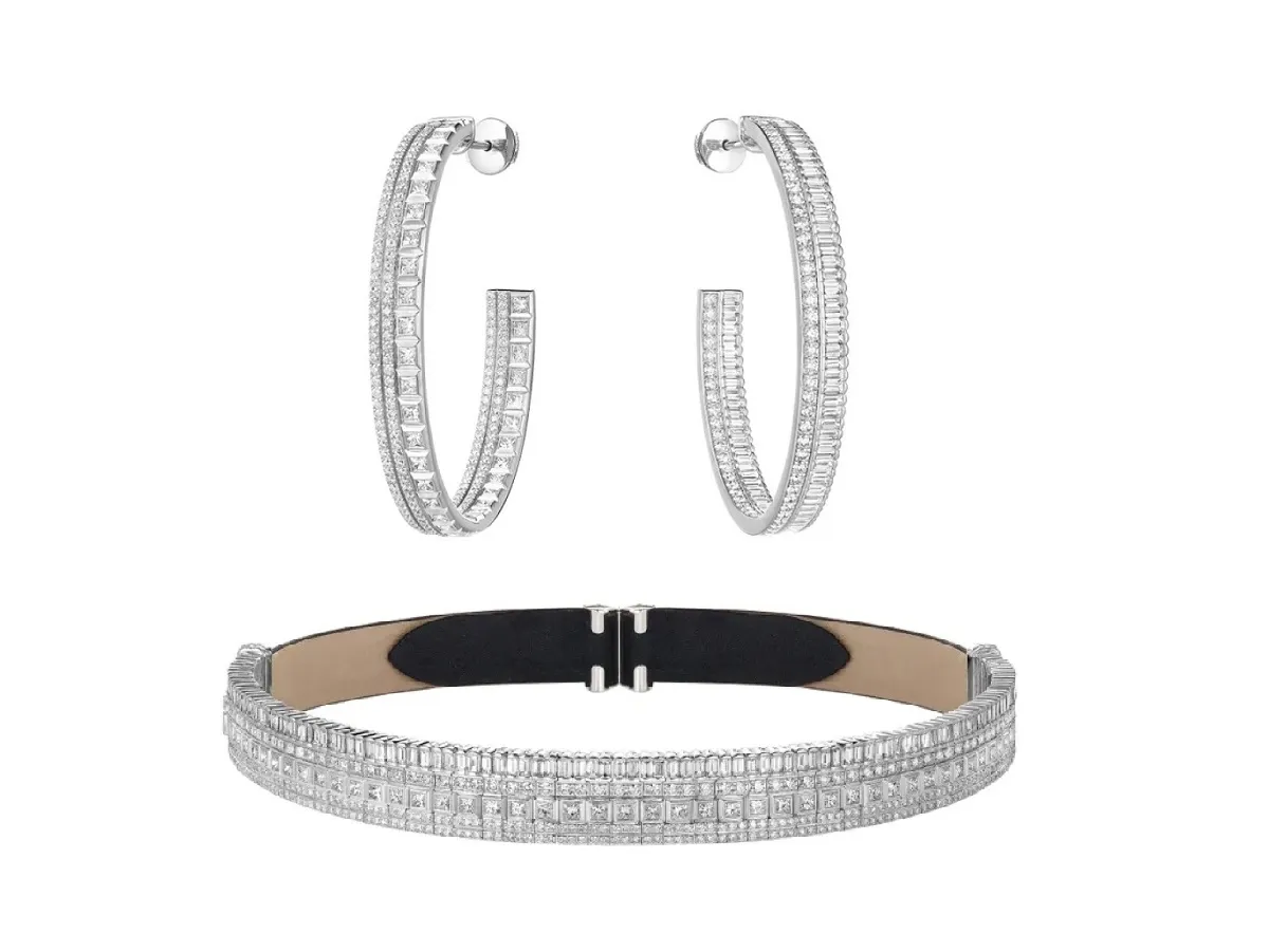 أطقم ألماس أبيض بتصاميم ناعمة لإطلالاتكِ النهارية في عيد الفطر 2023