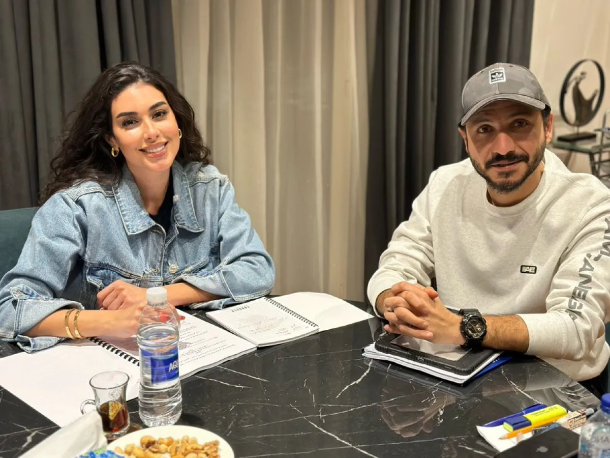 بيتر ميمي وياسمين صبري صورة من صفحته على انستغرام