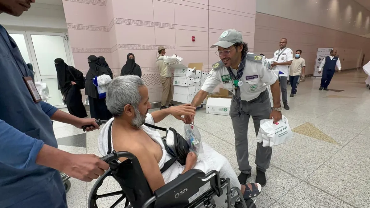 8 الاف ساعة تطوعية لكشافة تعليم جدة في خدمة المعتمرين في مطار جدة