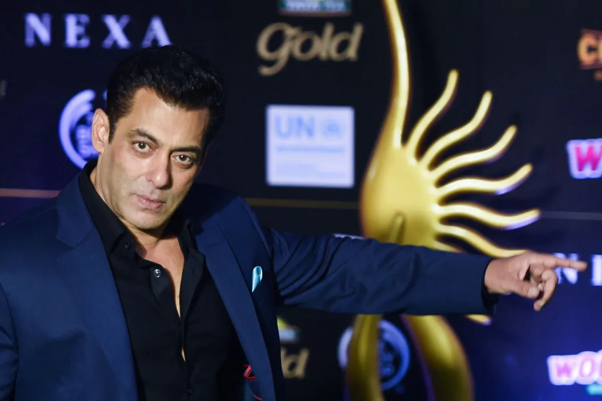 Salman Khan in Mumbai on September 18, 2019. Punit PARANJPE / AFP