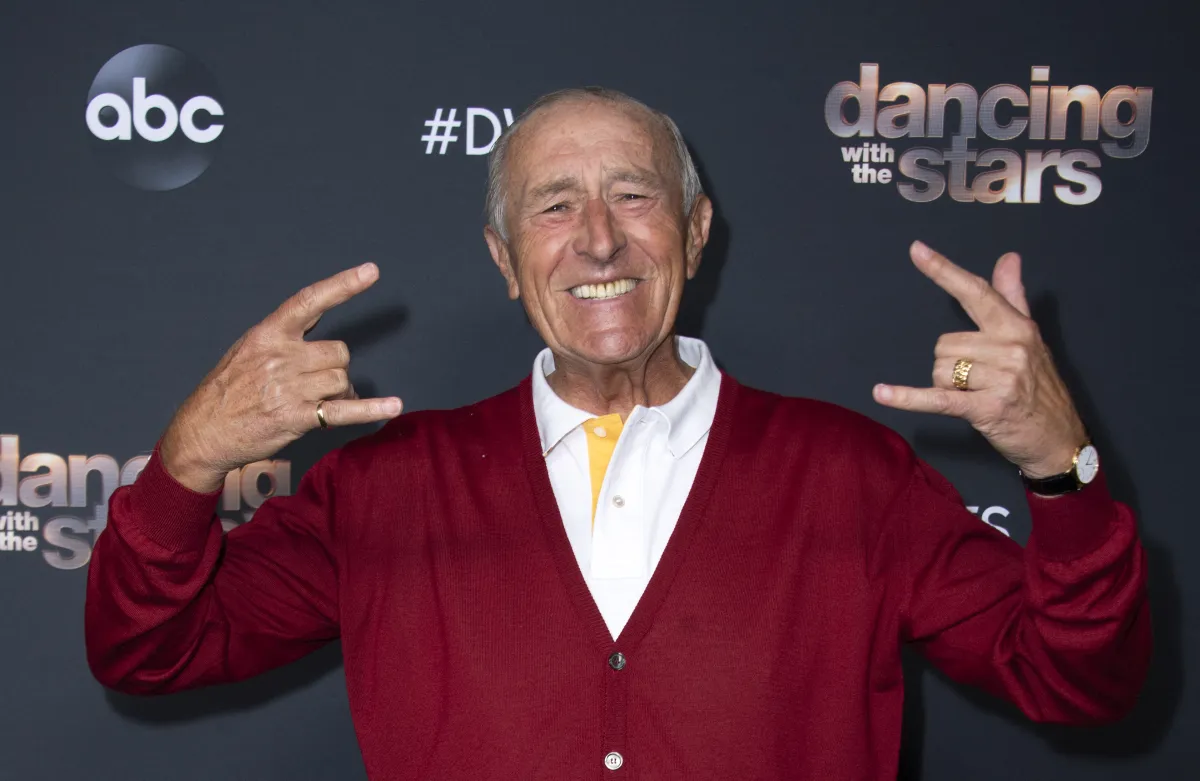 Judge Len Goodman attends the Dancing With The Stars - 2019 top 6 finalist event, November 4, 2019, in Los Angeles. VALERIE MACON / AFP