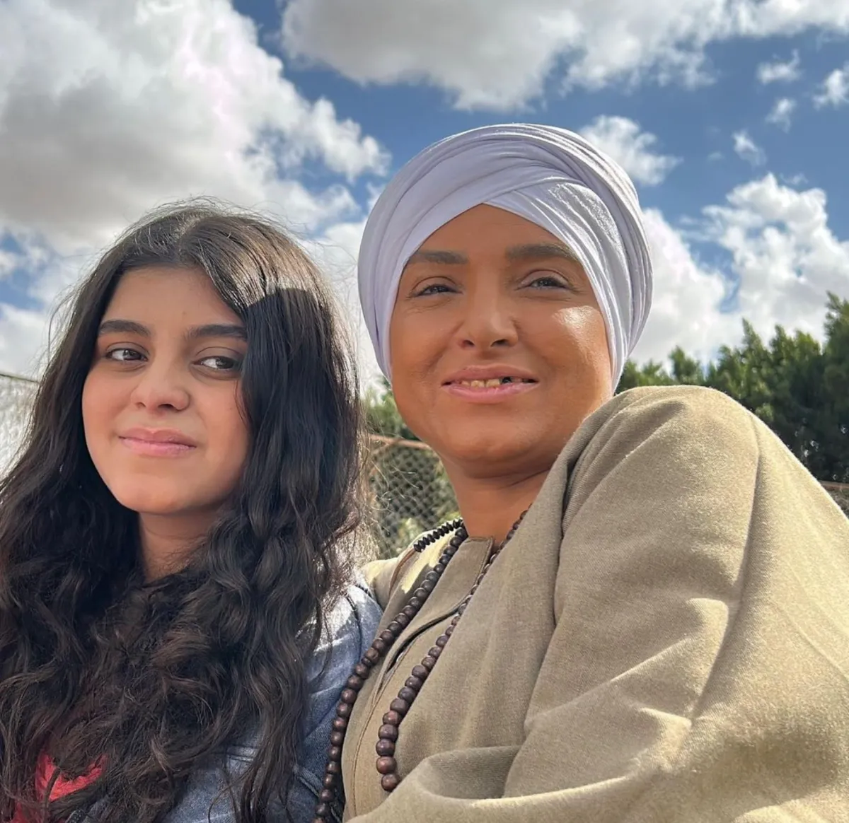 روجينا وابنتها مريم - الصورة من حساب روجينا على انستغرام