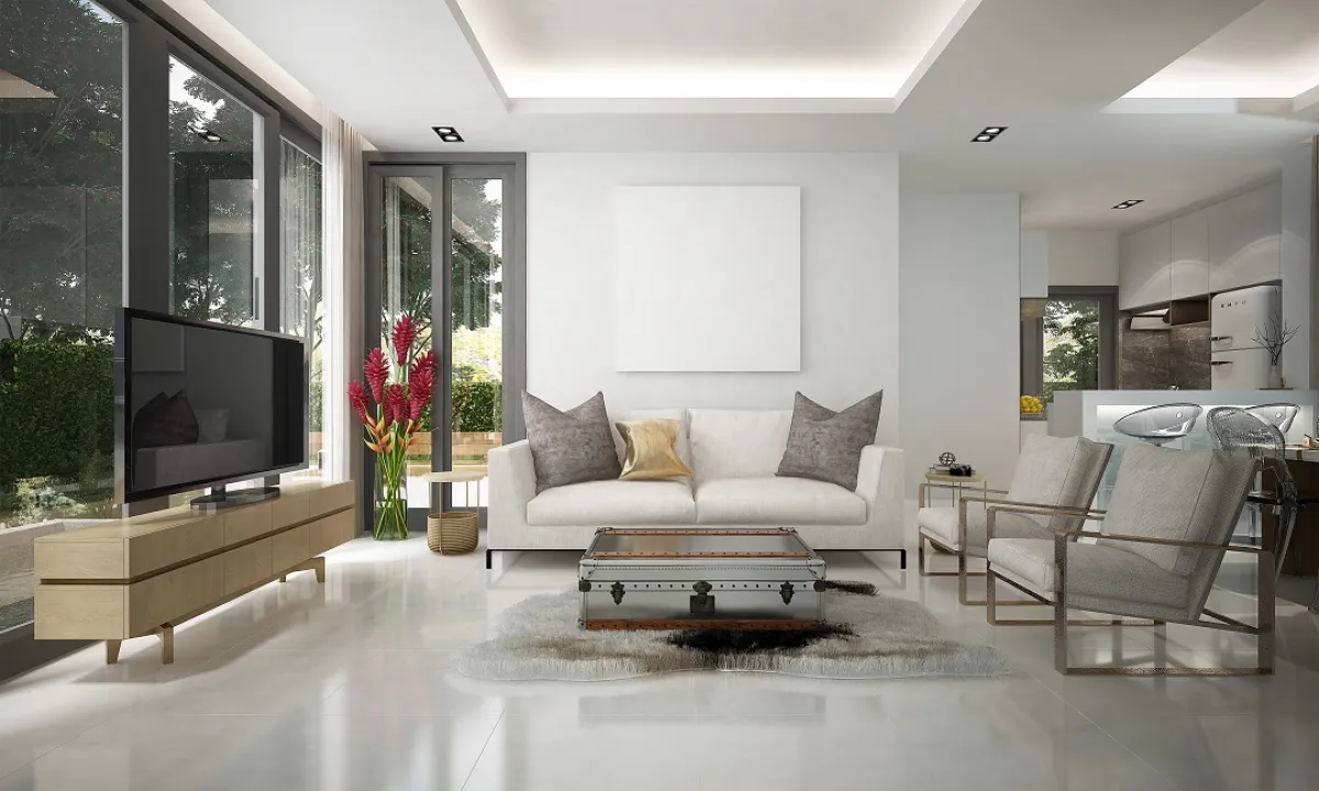 لحجم الأثاث تأثير في كيفيّة توزيع الإضاءة في المساحات الداخلية