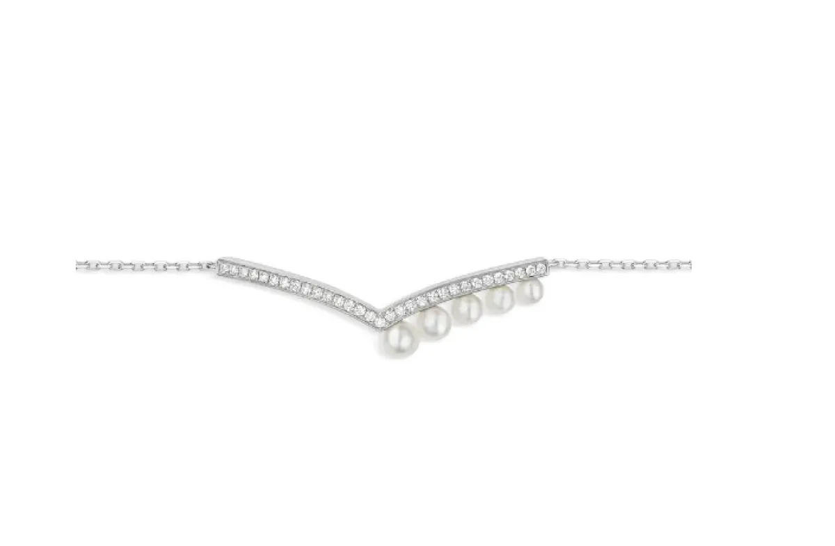 سوار Joséphine Aigrette Pavé من شوميه Chaumet