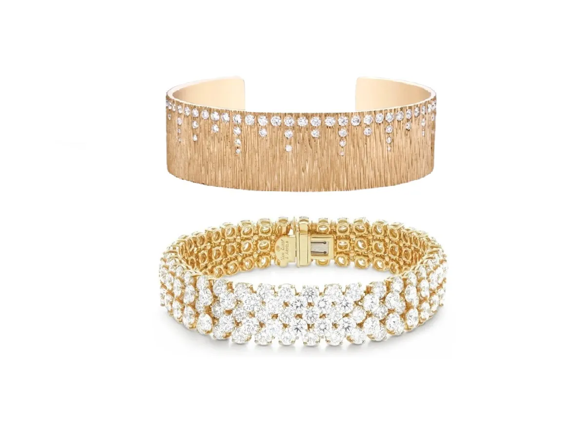 موديلات أساور عريضة تحبس الأنفاس موضة 2023