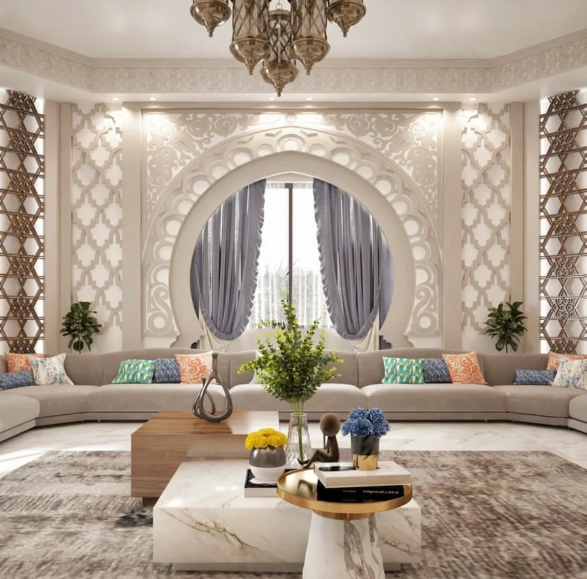 ديكور فخم لمجلس الرجال