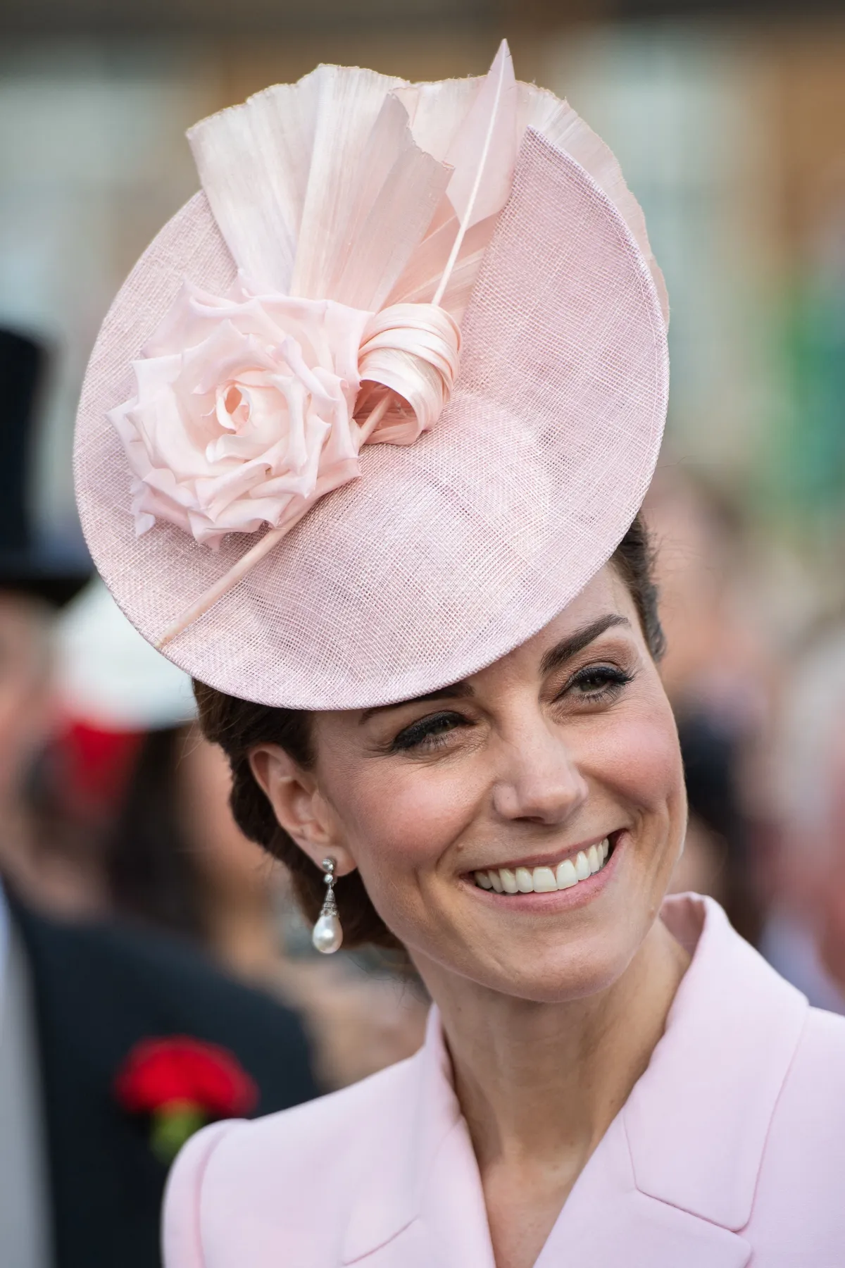 Britain's Catherine, Duchess of Cambridge attends the Queen's Garden Party at Buckingham Palace in central London on May 21, 2019. Dominic Lipinski / POOL / AFP