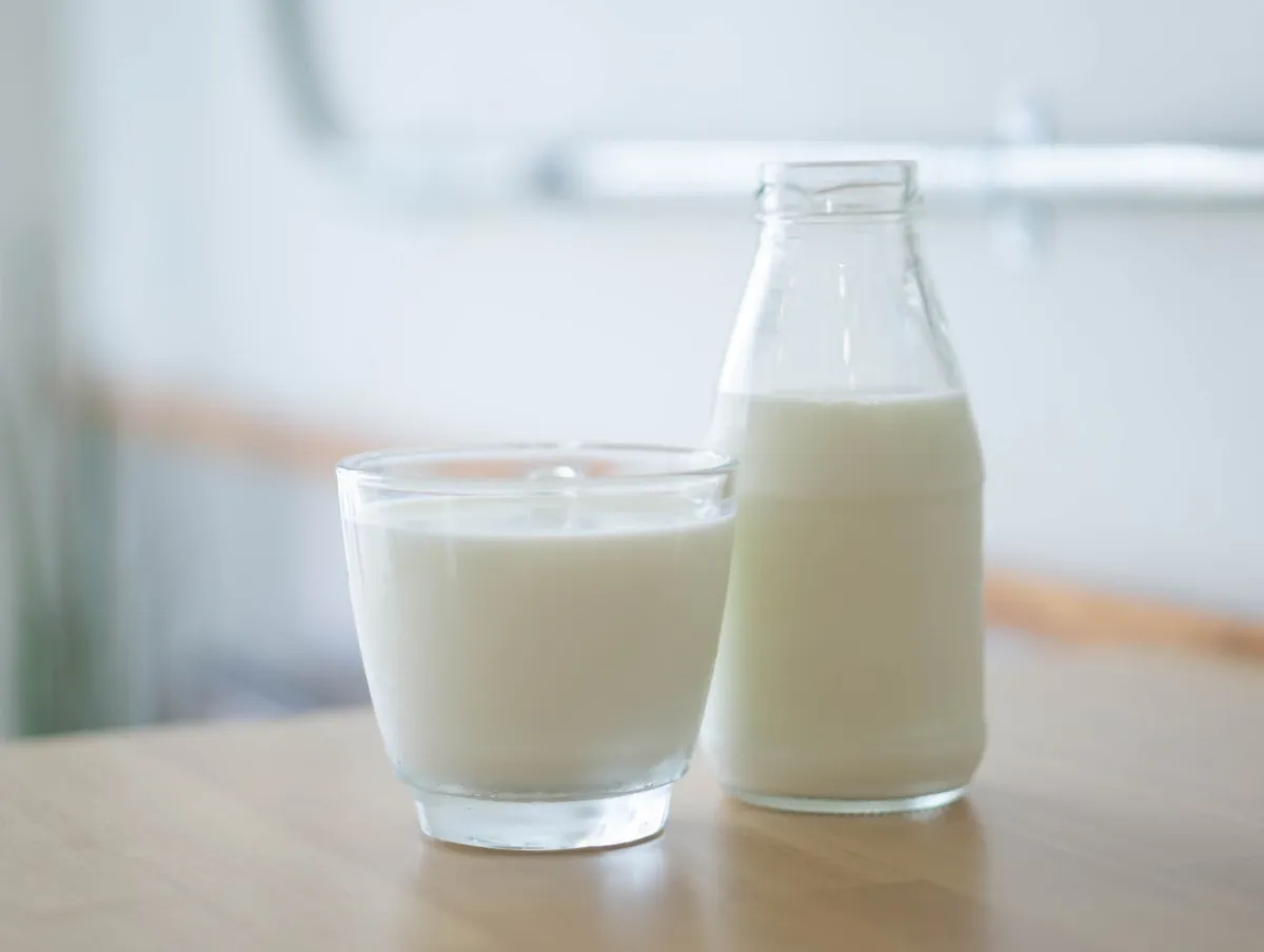 صورة لكوب من اللبن