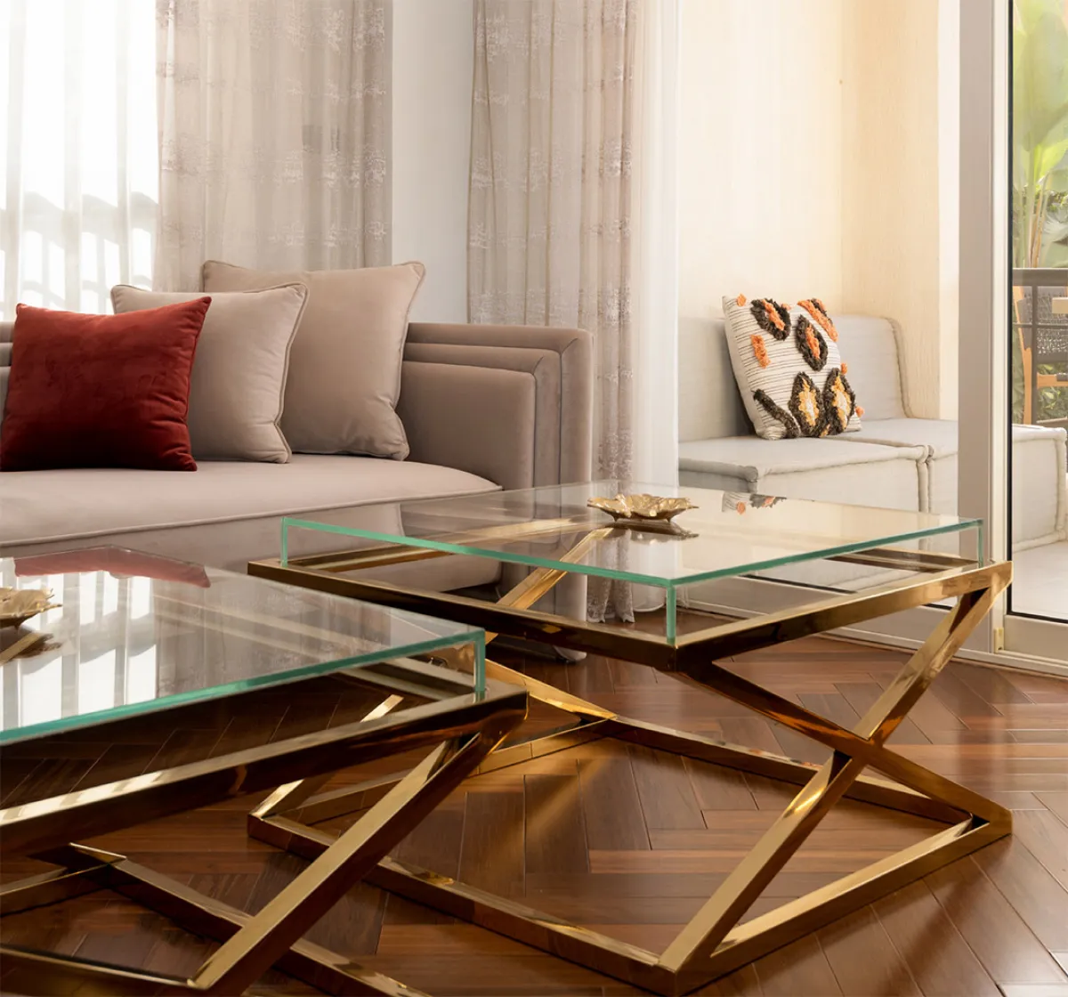 المعادن تساهم في صنع بعض الأثاث (الصورة من AHMED SALEH DESIGNS) 