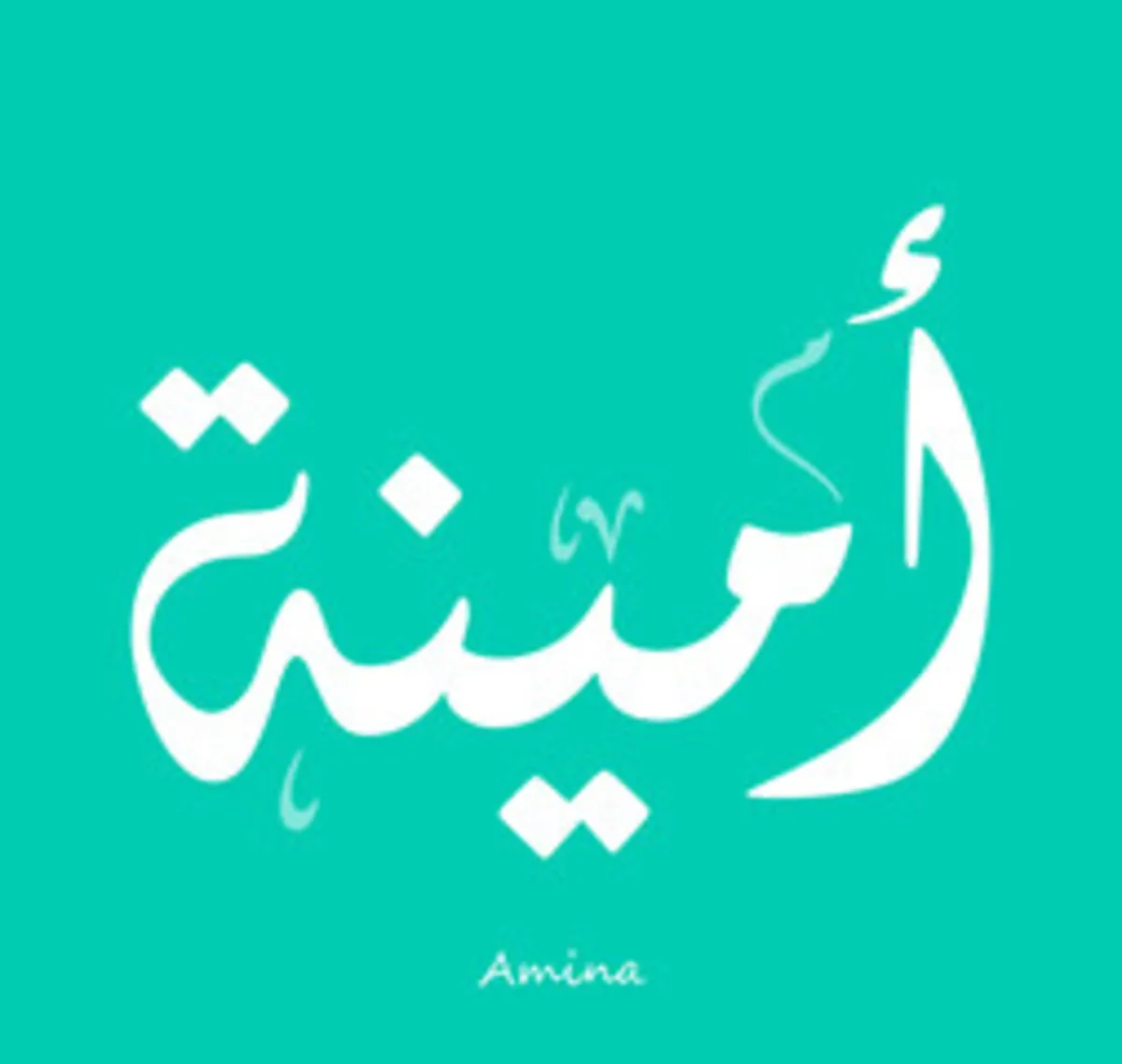 صورة لاسم امينة