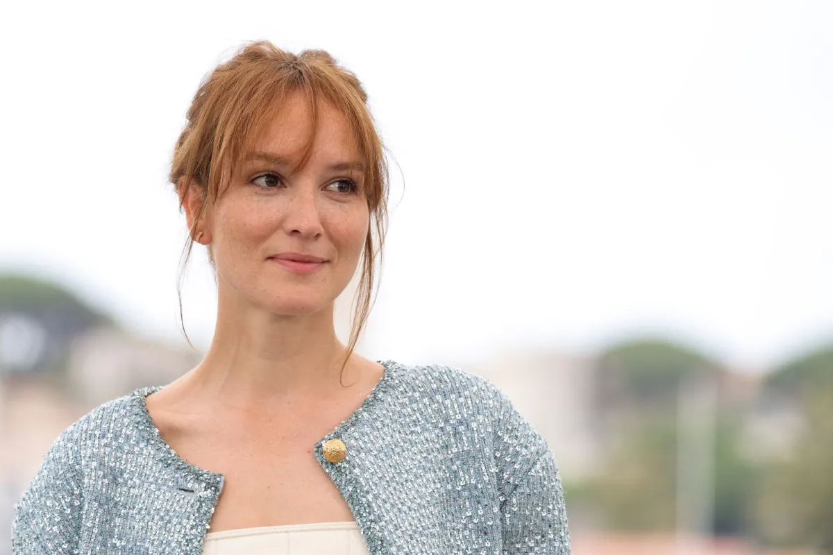 Anais Demoustier in Cannes, southern France, on May 23, 2022. Valery HACHE / AFP