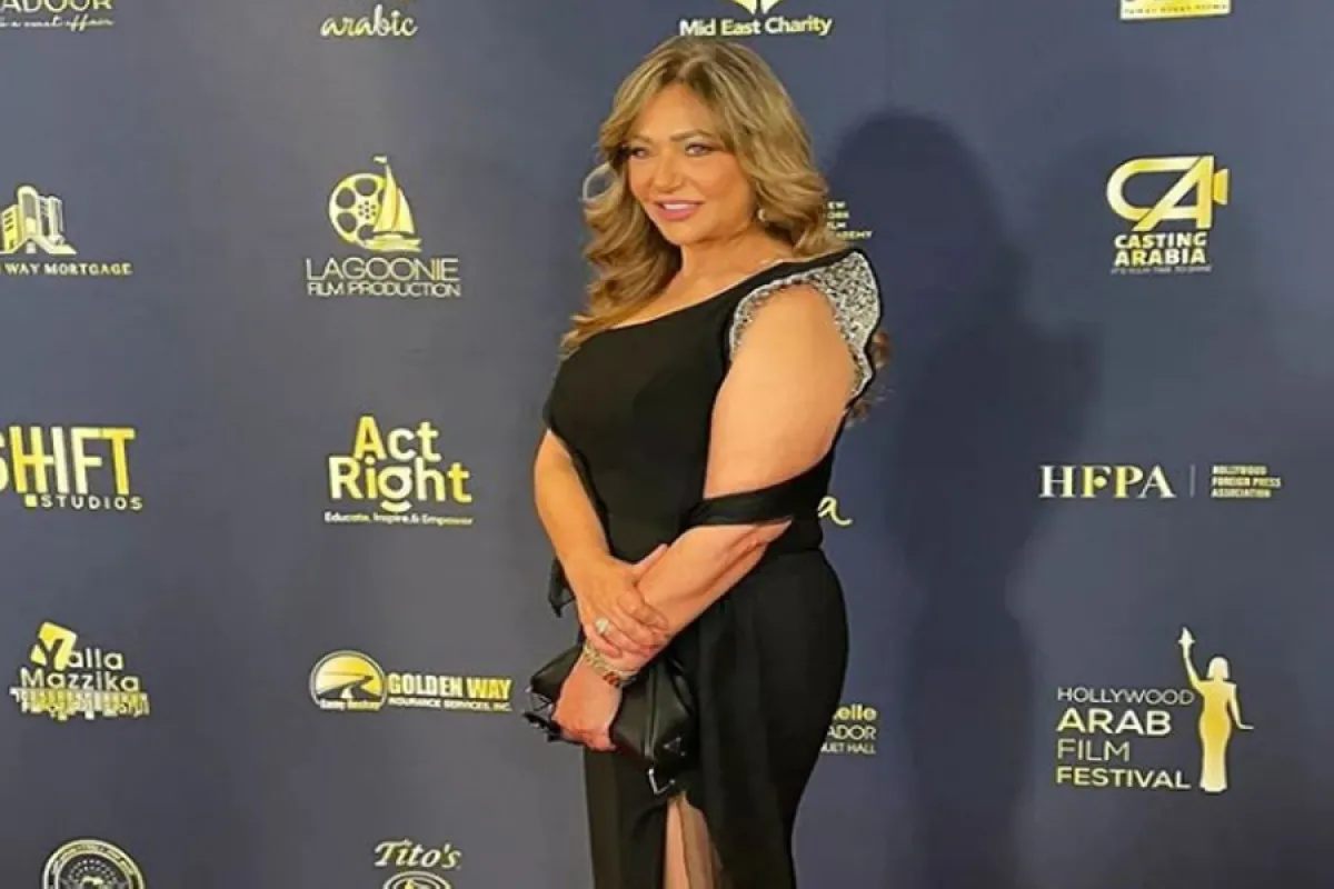 ليلى علوي في فعاليات مهرجان هوليوود للفيلم العربي - الصورة من حسابها الخاص على إنستغرام