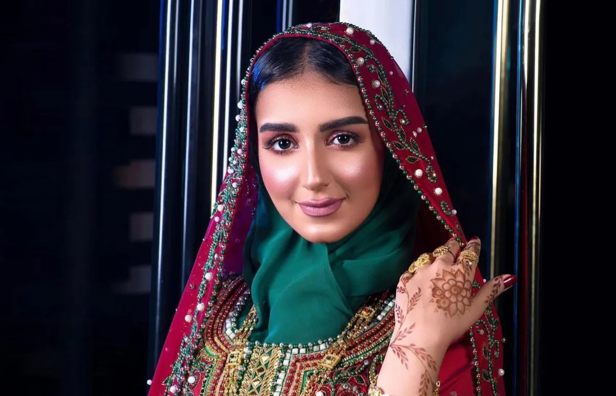 مكياج خولة المراغي - الصورة من حسابها على الانستغرام