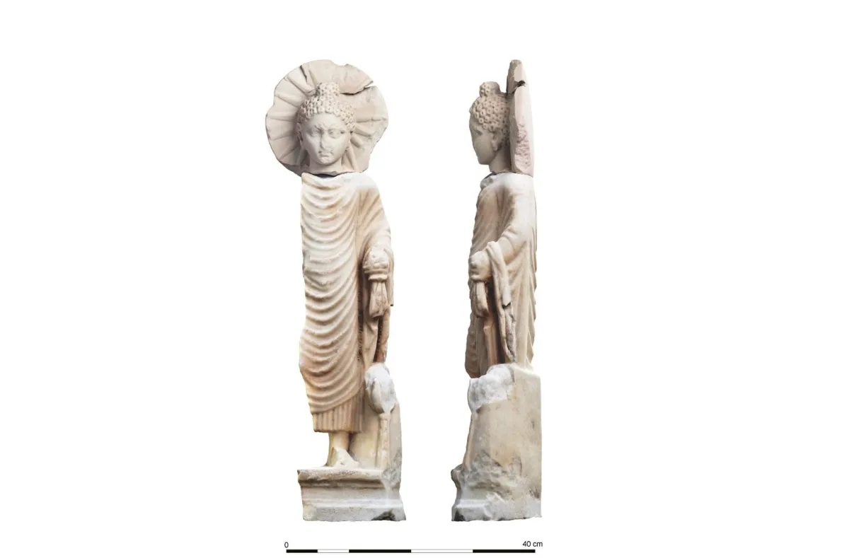 اكتشاف تمثال أثري في مصر من العصر الروماني