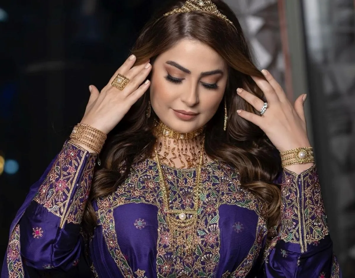 رؤى الصبان بمكياج دخاني - الصورة من حسابها الرسمي على إنستغرام