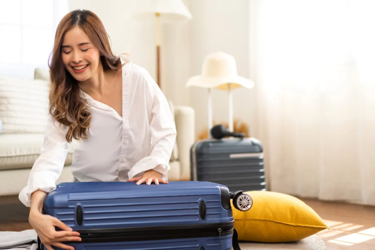 توضيب شنط السفر 