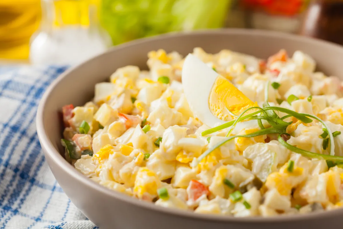 صورة لطريقة تقديم البيض