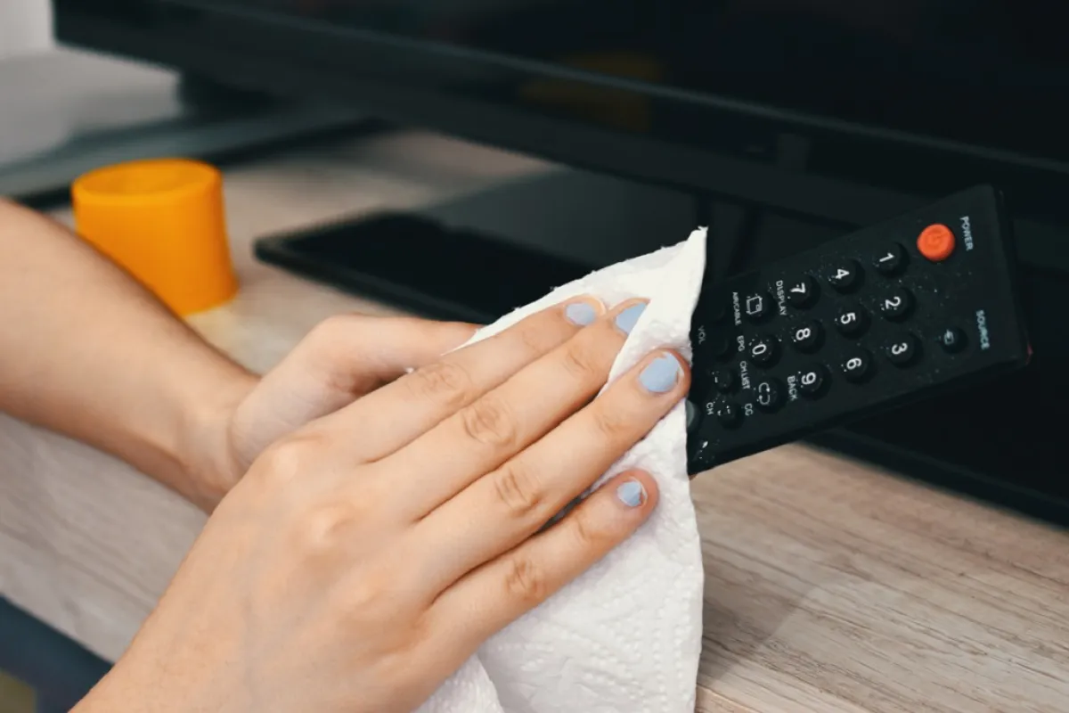 جهاز التحكم عن بعد يستقطب الجراثيم 