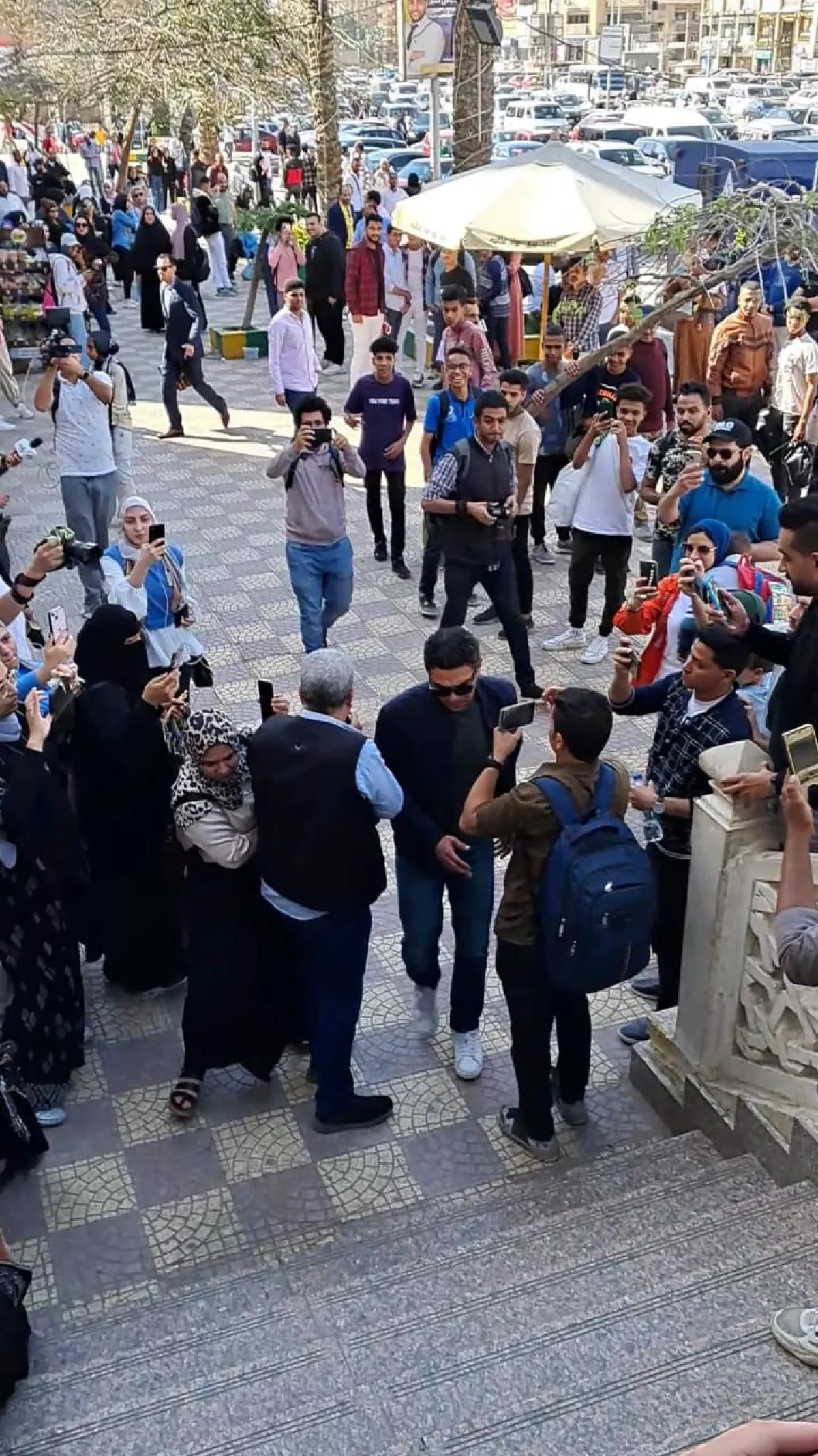 تشييع جثمان الفنان مصطفى درويش- تصوير محمد العربي