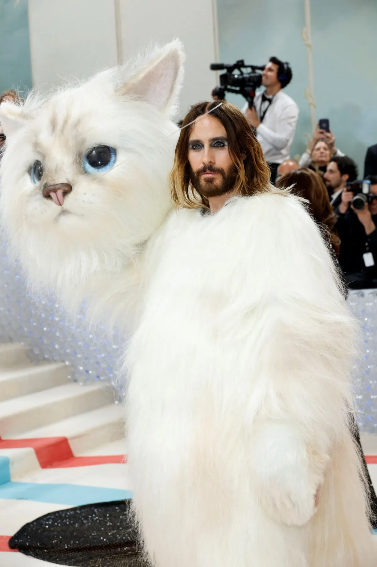 Jared Leto at The Metropolitan Museum of Art on May 01, 2023 in New York City. Mike Coppola/Getty Images/AFP