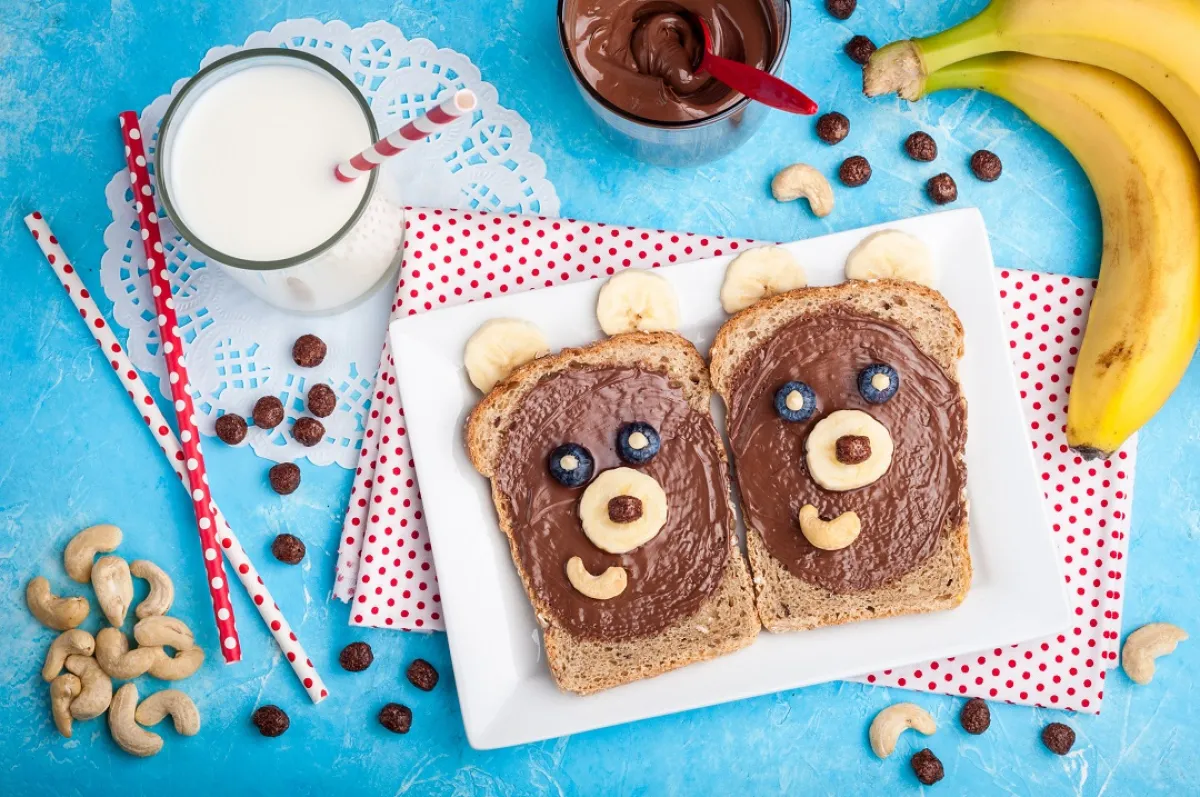 صورة لطبق مزين جذاب