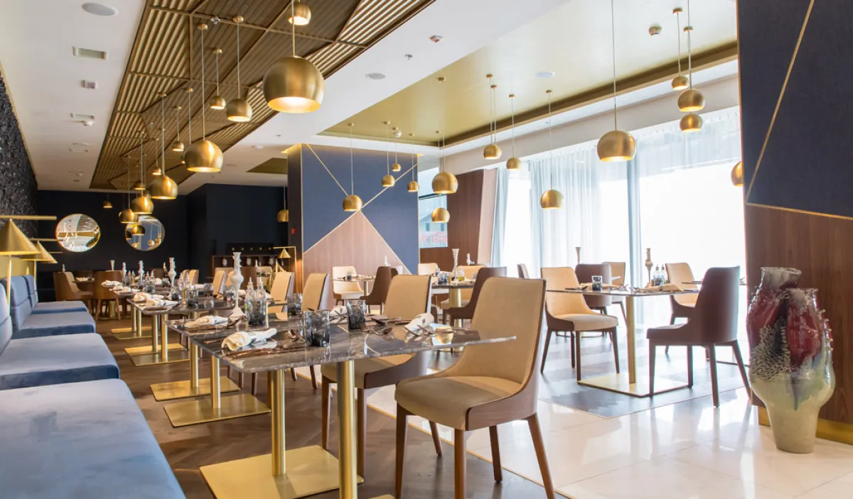 لقطة لأحد المطاعم في سويس أوتيل سراييفو 