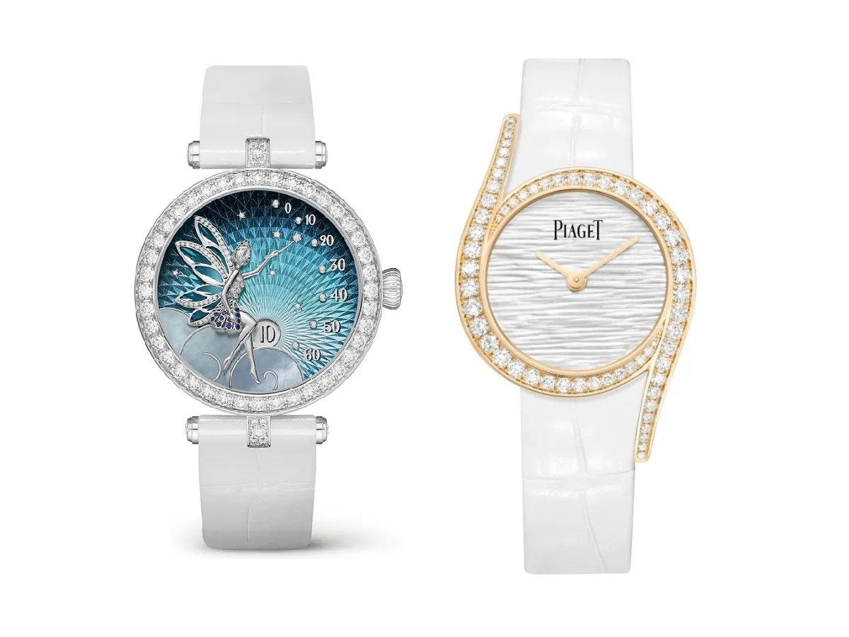 موديلات ساعات نسائية باللون الأبيض لصيف 2023