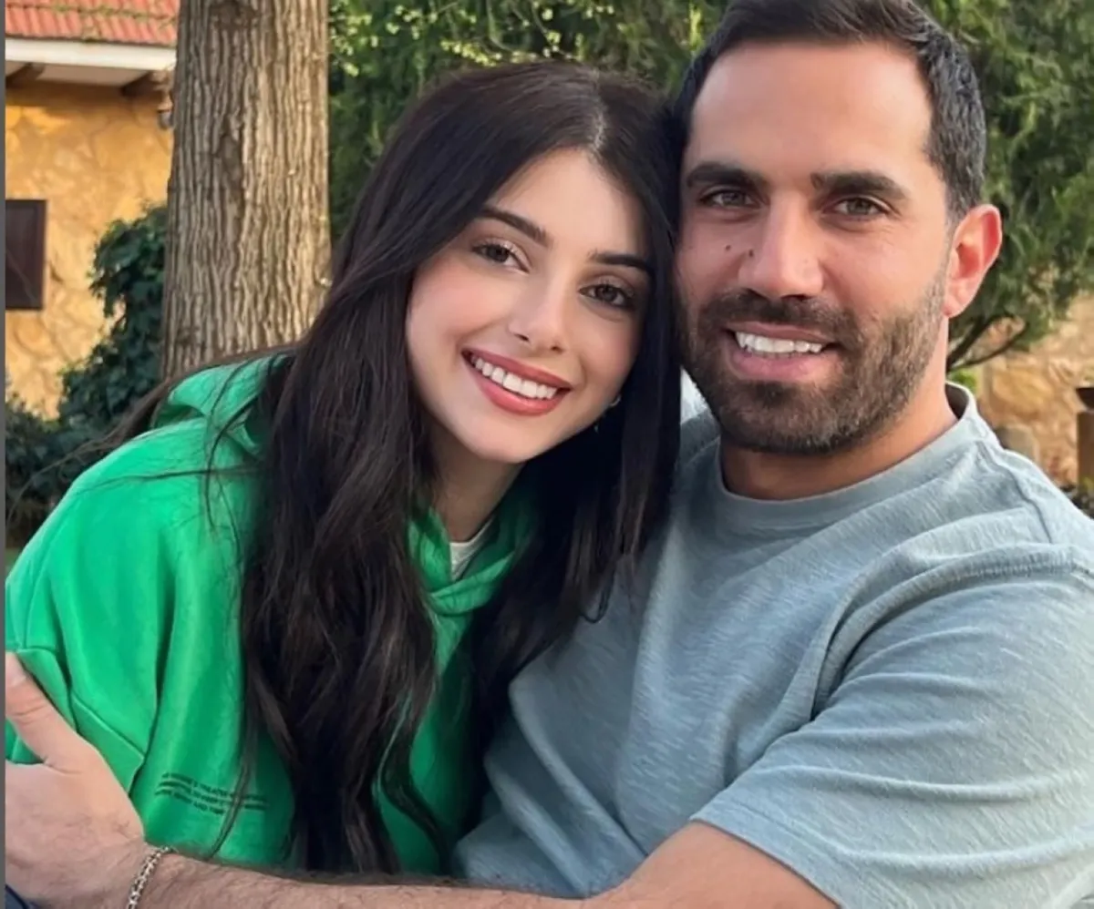 ماريتا الحلاني وكميل ابي خليل - الصورة من حسابها على إنستغرام 