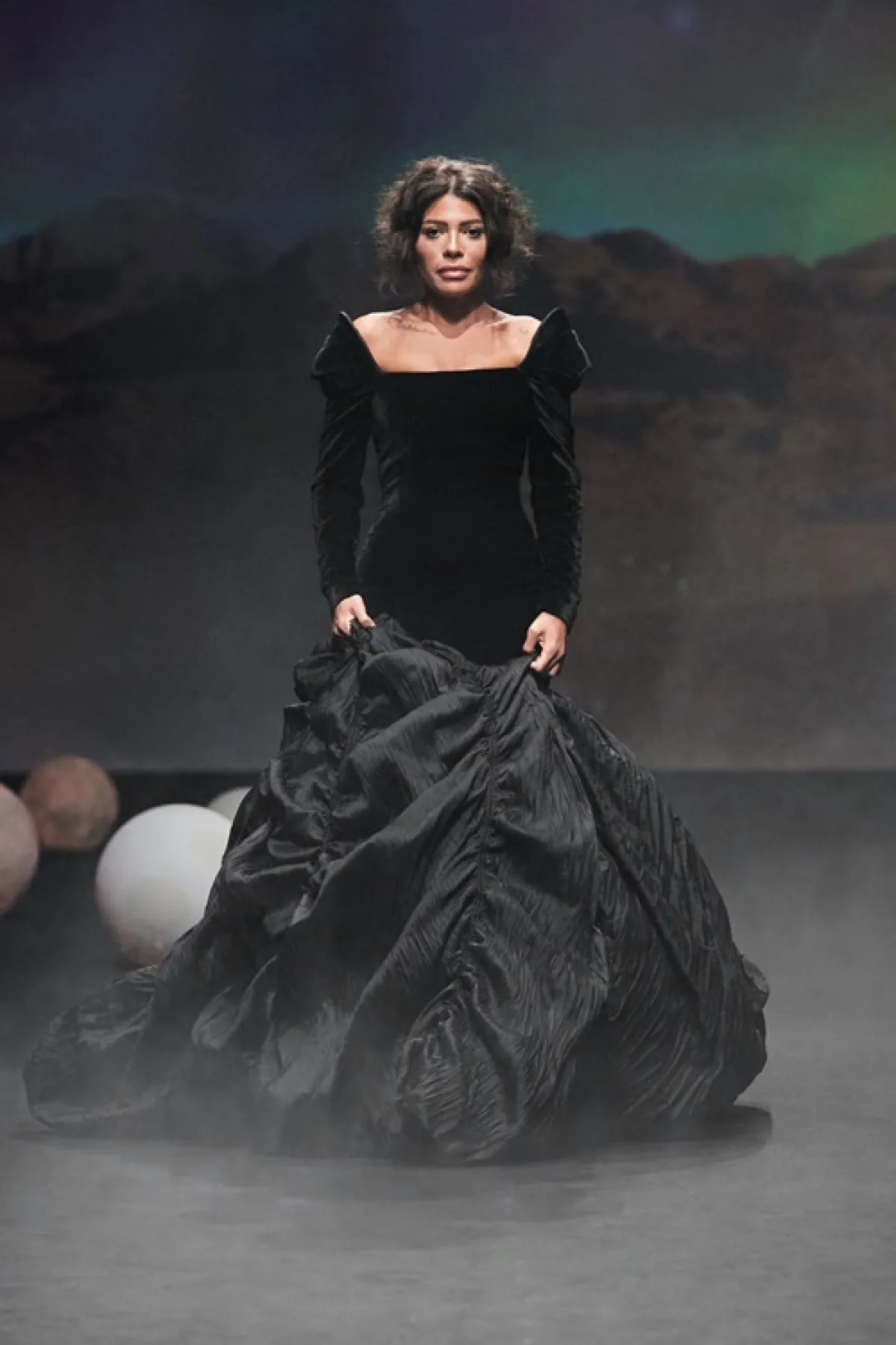 فستان سهرة من مرمر حليم Marmar Halim